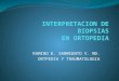 Interpretacion de biopsias ortopedia