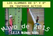 Los alumnos de 5º y 6º en "Outdoor activo" CEIP Meléndez Valdés (Salamanca)