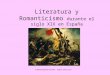 Literatura Y Romanticismo Durante El Siglo Xix En 1231455207486257 2