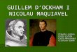 Guillem d’ockham i nicolau maquiavel
