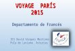 Voyage parís 2015