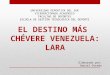 El Destino Más Chévere Venezuela: LARA