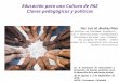 Edupaz   claves pedagogicas y politicas - seminario aecid cartagena