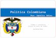 Politica colombiana