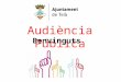 Presentació Power Point d'Alcaldia a la Audiència pública de juny de 2013