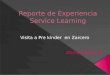 Reporte De Experiencia Service Learning