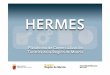Presentación Hermes. Fitur 2012