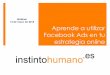 Webinar #ih “Aprende a utilizar la publicidad de Facebook Ads en tu estrategia online”