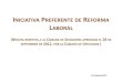 Presentacion reforma laboral senadores