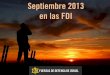 Resumen de los eventos de septiembre en las FDI