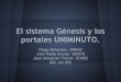 Sistema génesis y los portales uniminuto