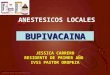 Anestesicos locales bupivacaina