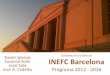 Presentacio programa candidatura direccio inefc barcelona xavi iglesias