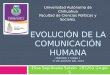 Tarea 1: Evolución de la comunicación humana