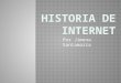 Historia de internet Jimena Santamaría