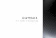 Trabajo Práctico de Geografía: "Guatemala"