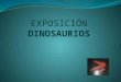 Exposición dinosaur ios