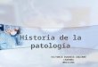 Victoria eugenia aguirre cardona. historia patología