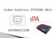 Introducción video análisis iPA