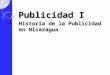 Historia de la publicidad en  nicaragua