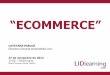Ecommerce Webinar: consejos para mejorar tu ecommerce