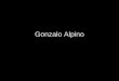 Gonzalo Alpino_Recorrido