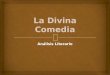 La divina comedia - Análisis literario