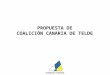 Propuesta Coalición Canaria de Telde: Mejorar la gestión