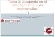 Tarea 2.busqueda en catalogo FAMA universidad de Sevilla