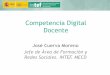 FIETxs2015: Sr. José Cuerva, Marco Común de Competencia Digital Docente, INTEF. Ministerio de Educación