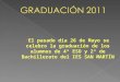 Graduación IES SAN MARTÍN 2011