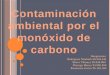 Presentación de impacto ambiental (monoxido de carbono)