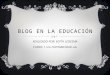 Blog en la educación