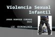 Violencia sexual infantil