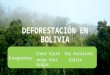 Deforestación en bolivia con relación a las actividades de la industria petrolera