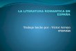 La literatura romantica en españa