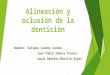 Octavo seminario alineación y oclusión de la dentición