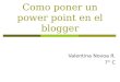 Como poner un power point en el blogger