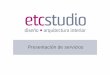 Presentacion de servicios Etc Studio