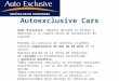 Autoexclusive cars
