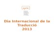 Quiz Dia Internacional de la Traducció 2013
