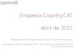 Enquesta Countrycat abril 2015