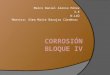 Corrosión bloque IV