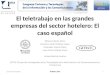TuriTec 2014 - El teletrabajo en las grandes empresas del sector hotelero: El caso español