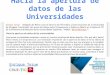 Enrique Teruel - Hacia la apertura de datos universitarios