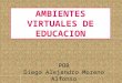 Ambientes Virtuales Educativos