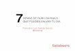 7 Gemas de Ruby on Rails que podrían salvarte el dia