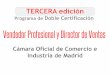 Programa Doble Certificación Vendedor Profesional y Director de Ventas