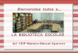 Bienvenidos a la Biblioteca Escolar. Las biblionormas de Saltarín