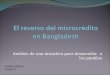 El reverso del microcrédito en Bangladesh